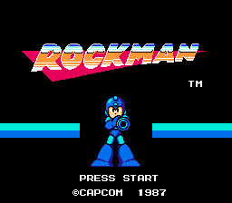 Rockman Mochi Title Screen